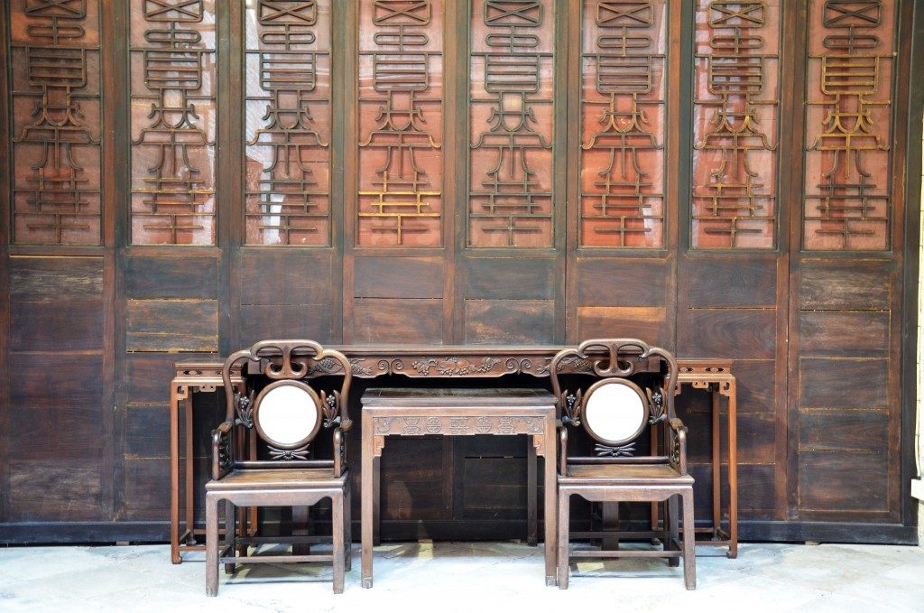 The sitting room of traditional Chinese furniture