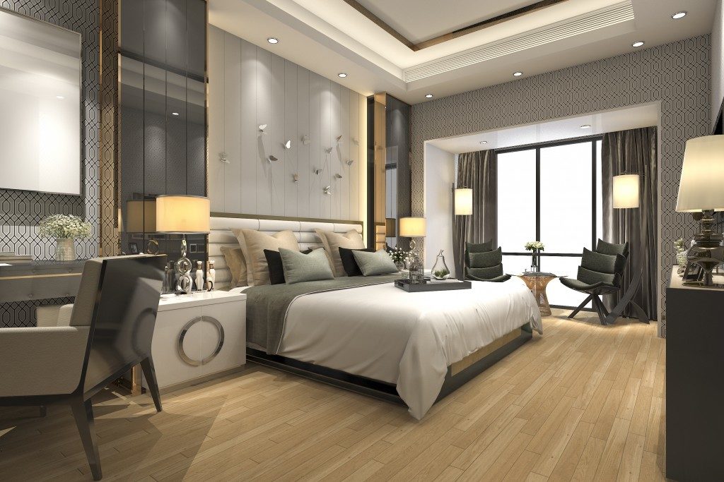Sample of modern luxury room