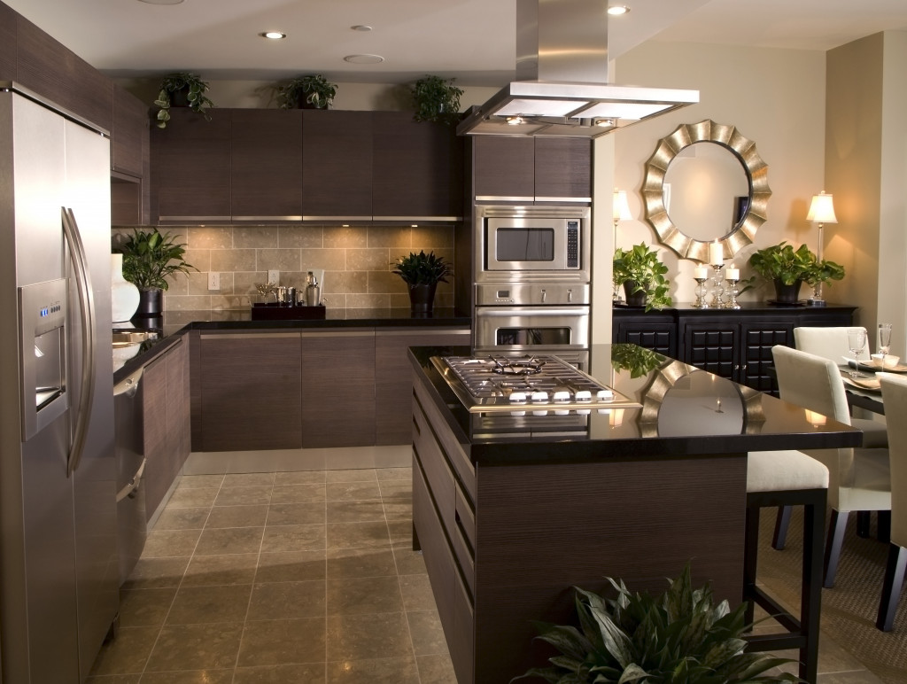 Renovated kitchen of a home