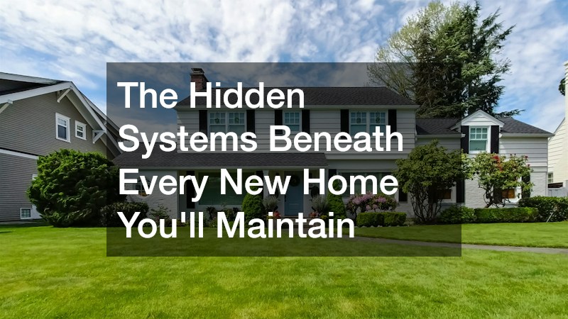 The Hidden Systems Beneath Every New Home You’ll Maintain